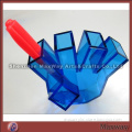 Blue Graceful Palm-shaped Acrylic/Lucite Pen/Pencil/Lead Pencil/Stationery Supplies/ball pen Display